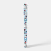 Snoopy & Friends Hockey Game iPhone 15 Hülle (Linke Seite)