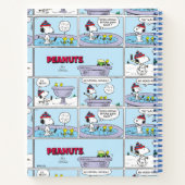 Snoopy & Friends Hockey Game Notizblock (Rückseite)