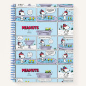 Snoopy & Friends Hockey Game Notizblock (Vorderseite)