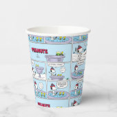 Snoopy & Friends Hockey Game Pappbecher (Links)