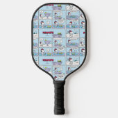 Snoopy & Friends Hockey Game Pickleball Schläger (Vorderseite)