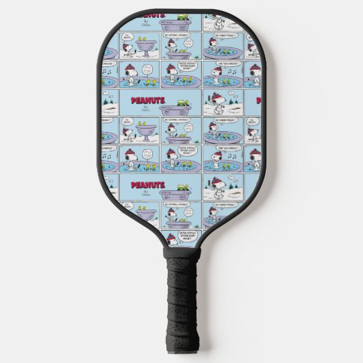 Snoopy & Friends Hockey Game Pickleball Schläger (Vorderseite)