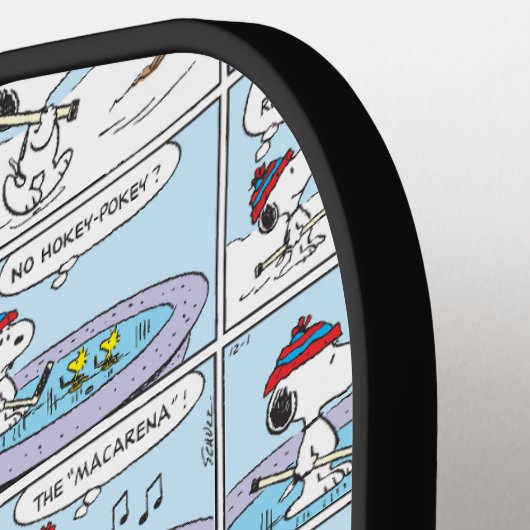 Snoopy & Friends Hockey Game Pickleball Schläger (Linke Seite)