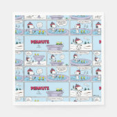 Snoopy & Friends Hockey Game Serviette (Vorderseite)