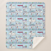 Snoopy & Friends Hockey Game Sherpadecke (Vorderseite)
