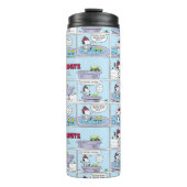 Snoopy & Friends Hockey Game Thermosbecher (Vorderseite)