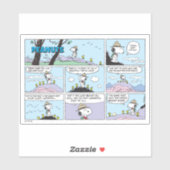 Snoopy & Friends | Wandern Aufkleber (Blatt)