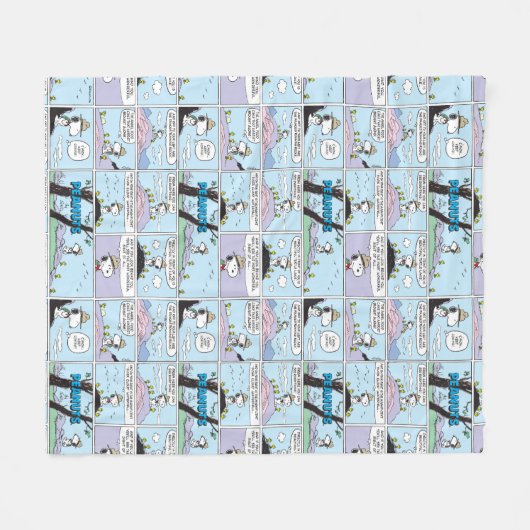 Snoopy & Friends | Wandern Fleecedecke (Vorderseite (Horizontal))