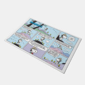 Snoopy & Friends | Wandern Fußmatte (Schrägansicht)