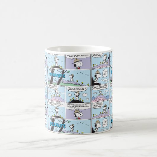 Snoopy & Friends | Wandern Kaffeetasse (Mittel)