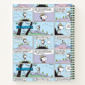 Snoopy & Friends | Wandern Notizblock (Rückseite)