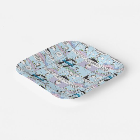 Snoopy & Friends | Wandern Pappteller (Gewinkelt)