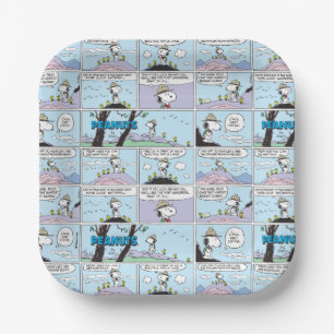 Snoopy & Friends   Wandern Pappteller