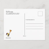 Snoopy & Friends Weihnachtsfamilie Foto Collage Feiertagspostkarte (Rückseite)