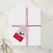 Snoopy | Geschenkanhänger für Baby-Party "Kleiner  (Mit Garn)