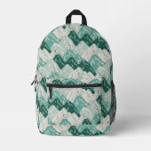 Snoopy Großes Outdoor Muster Bedruckter Rucksack (Vorderseite)