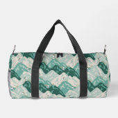 Snoopy Großes Outdoor Muster Duffle Bag (Rückseite)