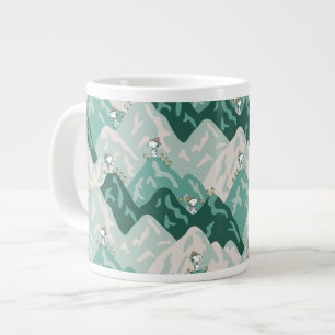 Snoopy Großes Outdoor Muster Jumbo-Tasse