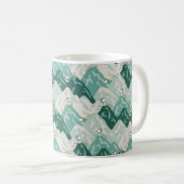 Snoopy Großes Outdoor Muster Kaffeetasse (VorderseiteRechts)