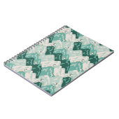 Snoopy Großes Outdoor Muster Notizblock (Linke Seite)