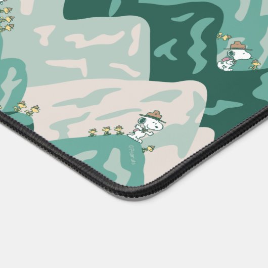 Snoopy Großes Outdoor Muster Schreibtischunterlage (Ecke)