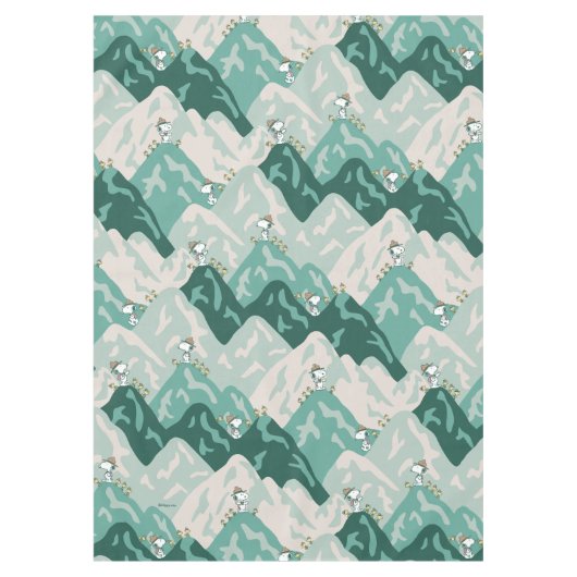 Snoopy Großes Outdoor Muster Tischdecke (Vorderseite)