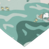 Snoopy Großes Outdoor Muster Tischdecke (Schrägansicht)