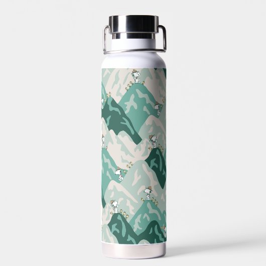 Snoopy Großes Outdoor Muster Trinkflasche (Rückseite)