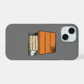 Snoopy Halloween Spider Web Doghouse iPhone 15 Hülle (Rückseite (Horizontal))