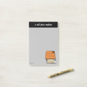 Snoopy Halloween Spider Web Doghouse Post-it Klebezettel (Auf Schreibtisch)