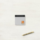 Snoopy Halloween Spider Web Doghouse Post-it Klebezettel (Auf Schreibtisch)