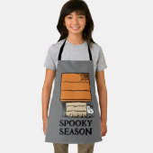 Snoopy Halloween Spider Web Doghouse Schürze (Insitu)