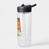 Snoopy Halloween Spider Web Doghouse Trinkflasche (Links)