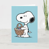 Snoopy Happy Oaster Feiertagskarte (Vorderseite)