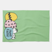 Snoopy - Happy Oaster Geschirrtuch (Horizontal)