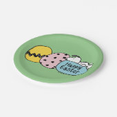 Snoopy - Happy Oaster Pappteller (Schrägansicht)