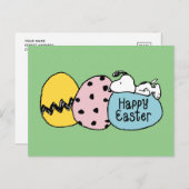 Snoopy - Happy Oaster Postkarte (Vorne/Hinten)