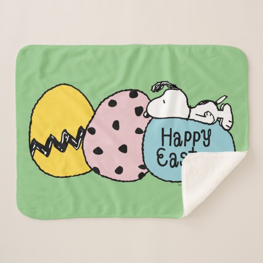 Snoopy - Happy Oaster Sherpadecke (Vorderseite (Horizontal))