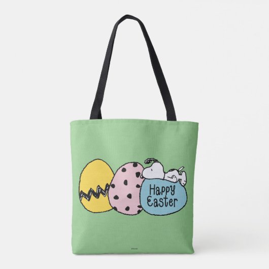 Snoopy - Happy Oaster Tasche (Rückseite)