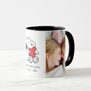 Snoopy Heart   Beste Mama je - Foto Tasse