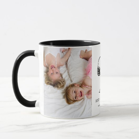 Snoopy Heart | Bester Opa je - Foto Tasse (Links)