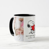 Snoopy Heart | Bestes Oma je - Foto Tasse (Vorderseite Links)