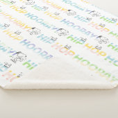 Snoopy Hip Hop Hooray Ostern Sherpadecke (3/4)