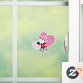 Snoopy Hugs & Kisses Fensteraufkleber (Zuhause)