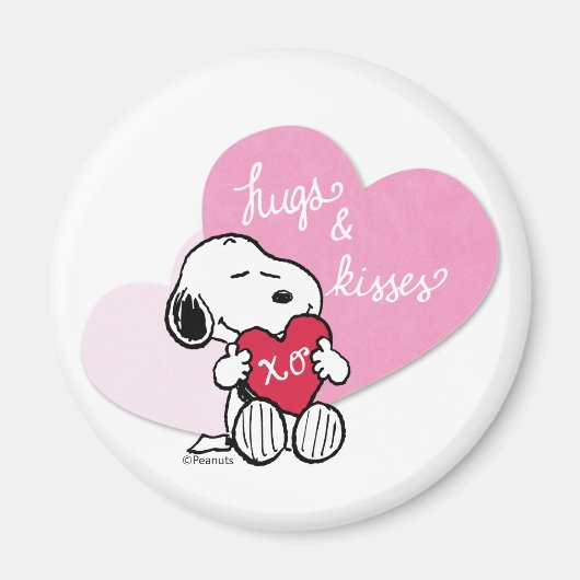Snoopy Hugs & Kisses Magnet (Vorne)
