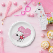 Snoopy Hugs & Kisses Pappteller (Party)