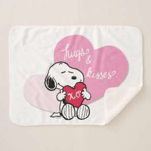 Snoopy Hugs & Kisses Sherpadecke
