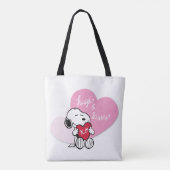 Snoopy Hugs & Kisses Tasche (Rückseite)