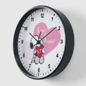 Snoopy Hugs & Kisses Uhr (Winkel)