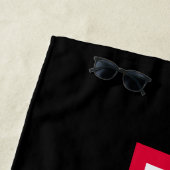 Snoopy "I Read Past My Bedtime" Strandtuch (Beispiel)